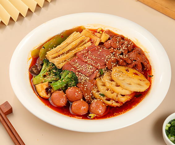 麻辣牛肉单人套餐